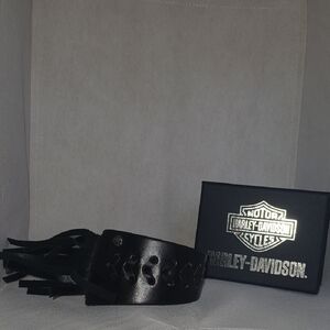 Harley-Davidson Black Leather Men's Accessory